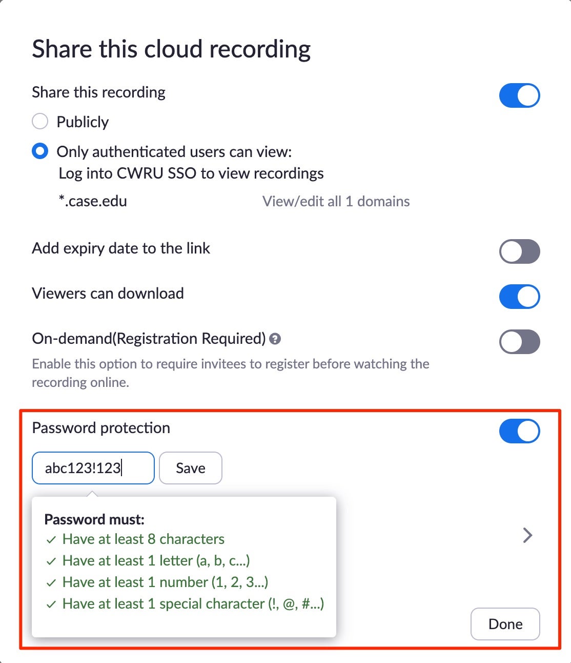 Zoom Recording Guide University Technology, [U]Tech Case Western